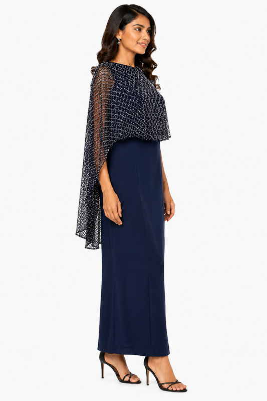 Blue Jaal Dress