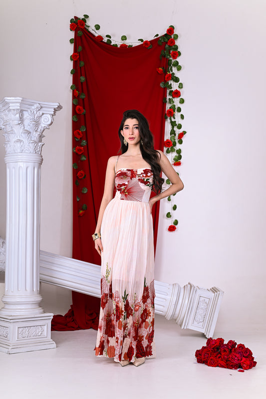 Floral Grazing Dress
