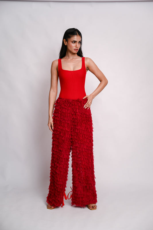 Ruffle Pants