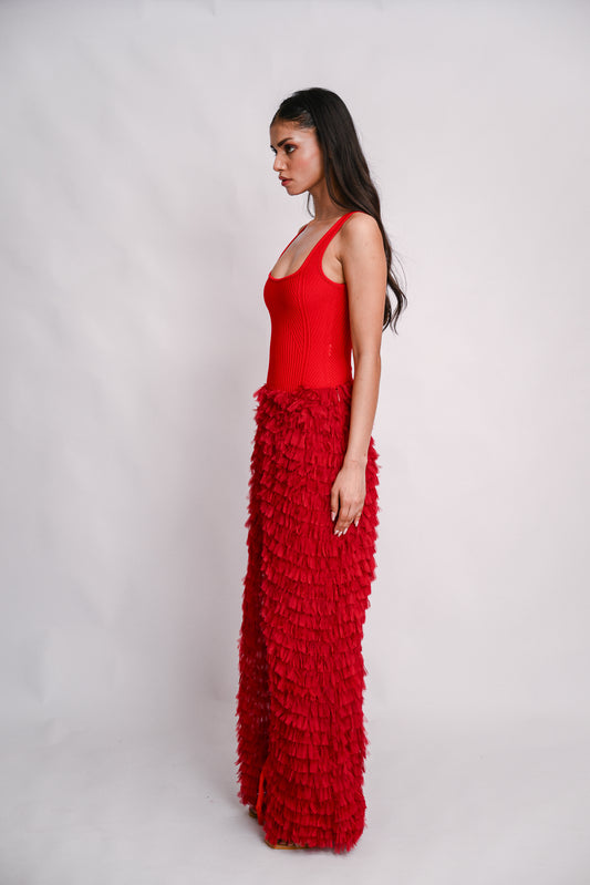 Ruffle Pants