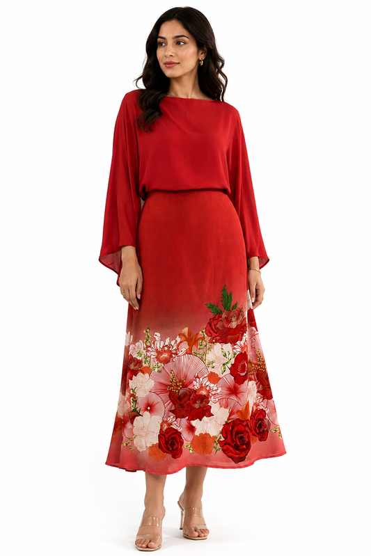 A-line mid length Dress
