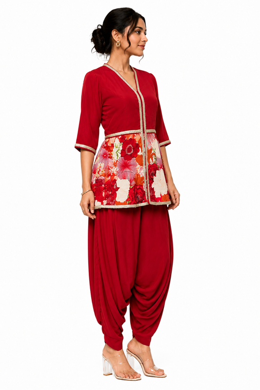 Dhoti style set